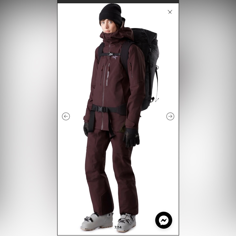 Arcteryx Ski Set